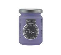 FLEUR DESIGNER'S PAINT | Pittura ad Acqua, Effetto Gesso Naturale, Extra Opaca, Fleur Chalky F70, Colore Lavender Blue, Made in Italy, Formato da 130 ml