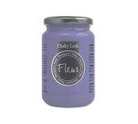 FLEUR DESIGNER'S PAINT | Pittura ad Acqua, Effetto Gesso Naturale, Extra Opaca, Fleur Chalky F71, Colore Lavender Blue, Made in Italy, Formato da 330 ml