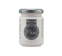 FLEUR DESIGNER'S PAINT | Pittura ad Acqua, Effetto Gesso Naturale, Extra Opaca, Fleur Chalky F73, Colore Mr Grey, Made in Italy, Formato da 130 ml