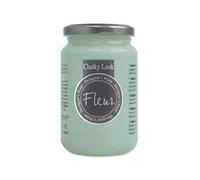 FLEUR DESIGNER'S PAINT | Pittura ad Acqua, Effetto Gesso Naturale, Extra Opaca, Fleur Chalky F79, Colore Malmo Green, Made in Italy, Formato da 330 ml