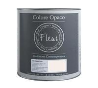 FLEUR DESIGNER'S PAINT | Pittura Chalk Paint Opaca, 2,5 L, Senza Carteggiare, Multisuperficie, Colore F04 Cream Love, Effetto Gesso, Per Pareti e Mobili, Extra Opaco, Ad Acqua, Made in Italy