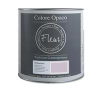 FLEUR DESIGNER'S PAINT | Pittura Chalk Paint Opaca, 2,5 L, Senza Carteggiare, Multisuperficie, Colore F70 Emma Bovary, Effetto Gesso, Per Pareti e Mobili, Extra Opaco, Ad Acqua, Made in Italy