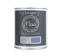 FLEUR DESIGNER'S PAINT | Pittura Effetto Lavagna, 0,750 litri, F63 Copenhagen Blue, Base Acqua, Trasforma Qualsiasi Superficie in una Lavagna su cui Scrivere con il Gesso.