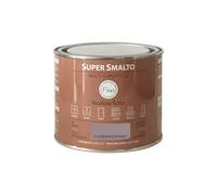 FLEUR DESIGNER'S PAINT | SUPER SMALTO Lavabile e ad Altissima Resistenza, Satinato, 375 ml F16 Indian Elephant, Pronto all'Uso, a Base Acqua, per Interno - Esterno, Made in Italy