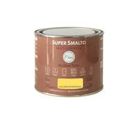 FLEUR DESIGNER'S PAINT | SUPER SMALTO Lavabile e ad Altissima Resistenza, Satinato, 375 ml F39 Love In Portofino, Pronto all'Uso, a Base Acqua, per Interno - Esterno, Made in Italy