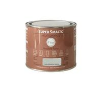 FLEUR DESIGNER'S PAINT | SUPER SMALTO Lavabile e ad Altissima Resistenza, Satinato, 375 ml F46 Veranda Green, Pronto all'Uso, a Base Acqua, per Interno - Esterno, Made in Italy