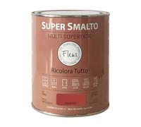 FLEUR DESIGNER'S PAINT | SUPER SMALTO Lavabile e ad Altissima Resistenza, Satinato, 750 ml F35 Rusty, Pronto all'Uso, a Base Acqua, per Interno - Esterno, Made in Italy