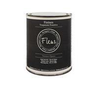 FLEUR DESIGNER'S PAINT | Vernice Protettiva, 0,750 litri, Trasparente Opaca, Base Acqua, Monocomponente. Alta Resistenza, Non Ingiallisce ed Essiccazione Rapida, Made in Italy.