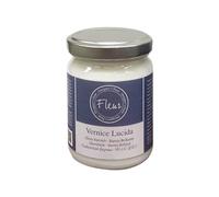 FLEUR DESIGNER'S PAINT | Vernice Protettiva, 130 ml, Trasparente Lucida, Base Acqua, Monocomponente. Alta Resistenza, Non Ingiallisce ed Essiccazione Rapida, Made in Italy.