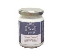 FLEUR DESIGNER'S PAINT | Vernice Protettiva, 130 ml, Trasparente Satinata, Base Acqua, Monocomponente. Alta Resistenza, Non Ingiallisce ed Essiccazione Rapida, Made in Italy.