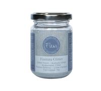 FLEUR DESIGNER'S PAINT | Vernice Trasparente e Glitterata a Base d'Acqua, Adatta su Qualsiasi Superficie, Fleur Specials, Colore Silver, Made in Italy, Formato 130 ml