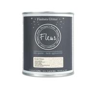 FLEUR DESIGNER'S PAINT | Vernice Trasparente e Glitterata a Base d'Acqua, Adatta su Qualsiasi Superficie, Fleur Specials, Colore Gold, Made in Italy, Formato 750 ml