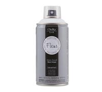 FLEUR Spray Vernice Chalk Paint, Extra Opaco, all' Acqua senza Odore, MultiSuperficie, 300 ml F61 All About Grey, Effetto Gesso, Shabby Chic Vintage, per Mobili, per Interno - Esterno