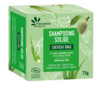 Fleurance Nature Olio di Mandorle & Argilla Verde 75 g - Shampoo Solido