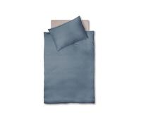 FLEURESSE Biancheria da letto in mussola CAPRI 70x90cm/140x200cm Denim azzurro