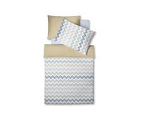 FLEURESSE Biancheria da letto in raso MODERN LIFE 70x90cm / 140x200cm Sand & Sky verde chiaro