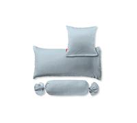 FLEURESSE Copricuscino in raso Royal Uni set da 2 40x60cm Blu Perla azzurro