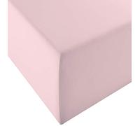 fleuresse Lenzuolo Comfort XL-in Jersey,per materassi Standard e ad Acqua, Jersey, Rosa, 200 cm x 200 cm