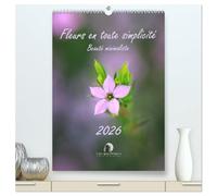 Fleurs en toute simplicité - Beauté minimaliste (Calendrier mural 2026 DIN A2 horizontal) calendrier de bureau: Un calendrier délicat et raffiné qui ... pour douze mois de beauté minimaliste.