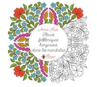 Fleurs folkloriques hongroises dans les mandalas