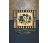 FLEURS NOCTURNES - Blue Edition A5 VINTAGE NOTEBOOK Blue: A calm and deep tone, ideal for night writing and quiet reflection.: An Elegant Journal for Night Thoughts and Quiet Writing