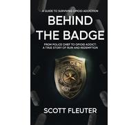 Fleuter Scott Behind The Badge BOOK NUOVO