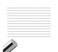Flewdart 12pcs Aste Rotonde In Acciaio Inox 1mm, Tondino Acciaio Inox 304 Barre In Metallo Solido 1 Mm X 300mm Per Fai Da Te Soggetti