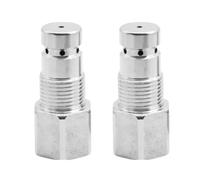 Flewdart 2pcs emulatore sonda lambda Soppressione P0420, Prolunghe lambda utensili per oxygen sensor sensore di ossigeno, Sensore Ossigeno Extender M18x1,5mm per auto, camion