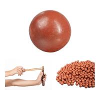 Flewdart 500 Pezzi Slingshot Balls Mud 9mm, Sfera Per Fionda, Pallini Fionda Argilla Per Tiro Esercizi (500, Rosso, 9mm)