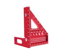 Flewdart Squadra 3d Falegname Metallo Professionale 22,5/30/45/60/67/75/90 Gradi Gradi Per Carpenteria E Ingegneri