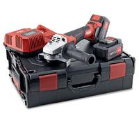 Flex 499.323 Smerigliatrice Angolare a Batteria Lbe 125 18.0-EC/5.0 Set Con