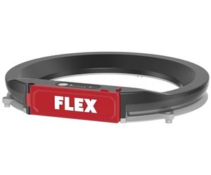 FLEX Anello luminoso a batteria WL 1000 GE 6 (luce a LED per levigatrice da parete e soffitto GE 6, 2 livelli di luminosità, con porta di ricarica USB-C, indicatore di capacità della batteria LED