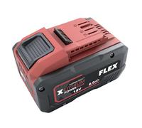 FLEX AP 18/8.0 - Batteria agli ioni di litio Power Plus, 18 V, 8,0 Ah, con tecnologia Therma-Tech, batteria di ricambio con indicatore di carica 532748