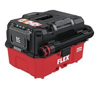 FLEX Aspirapolvere a batteria VC 9 L MC 18 RC (9 L, classe L, 18 V, con pulizia manuale del filtro e maniglia/cinghia, telecomando radio, lunghezza tubo 1,5 m, STACK PACK, aspirapolvere a secco