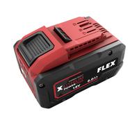 FLEX AP 18/8.0 - Batteria agli ioni di litio Power Plus, 18 V, 8,0 Ah, con tecnologia Therma-Tech, batteria di ricambio con indicatore di carica 532748