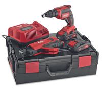 Flex Batteria Trockenbstampachrauber Dw 45 18.0-EC M Magazinschrauber + 2x 2.5