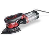 Flex Levigatrice a delta ODE 2-100 EC (nero, rosso, levigatrice a delta con regolazione della velocità, con piastra in e microfiltro PES, smerigliatrice da 230 V, ergonomica, levigatrice a delta