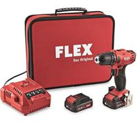 FLEX DD 2G 10.8-LD Trapano avvitatore doppia batteria Litio 10,8V Professionale