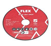 Flex Disco da taglio sottile 1 mm per acciaio inox/acciaio M-CD 125 (disco da taglio per smerigliatrice angolare, bassa scintilla) 533348