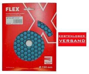 Flex Dp 50 Dry D150 Diamantschleifpad 150mm K50 1 Pezzo Schleifpad Diamante