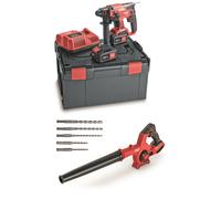 Flex Kombi Che 18.0-EC+2x Batteria 5.0 Ah + Soffiatore Batteria Bw 18.0-EC