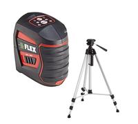 FLEX Laser autolivellante ALC 2/1-G/R + LKS 65-170 F 1/4 - incl. treppiede (peso 2,87 kg, precisione ± 0,3 mm/m, batteria agli ioni di litio 3,7 V/1200 mAh) 530443