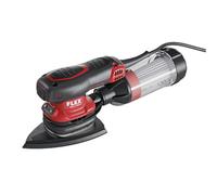 Flex Levigatrice a delta ODE 2-100 EC (nero, rosso, levigatrice a delta con regolazione della velocità, con piastra in e microfiltro PES, smerigliatrice da 230 V, ergonomica, levigatrice a delta