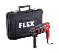 Flex Martello perforatore universale CHE 2-28 R SDS-plus TC (nero, rosso, martello perforatore universale da 2,5 kg, SDS-plus, adatto per cemento, legno, acciaio, con arresto di profondità + maniglia