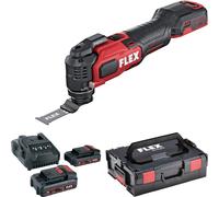 Flex Multitool-Batteria 18,0 V Con Starlock Max Supporto + P-Set 22 Q 531.018
