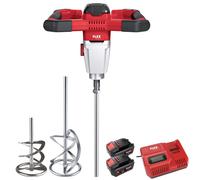 Flex Mxe 18.0-EC/5.0 Set + WR2 120 + WR3 120 Batteria 2-Gang-Rührer 532.031