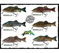 flex phantom strike pro swimbait hardbait esca artificiale pesca luccio spinning