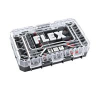 Flex Set di punte DB 41 (41 pezzi, con valigetta per il trasporto, scatola richiudibile e impilabile, assortimento di punte incluse, Torx/Phillips/Pozidriv/Noce, supporti magnetici) 530494