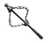 Flex Shaft Descaling Tool, Multipurpose Pipeline Drilling Cleaner, Flexible Corosion Resistant Design, Heavy Duty Plumbing Equipment for Clogs & Buildup, Shower, Drain, Sewer, Bathtub, Septic Tank