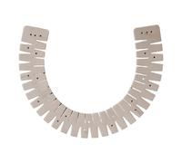 Flex Silicone Hemmer Sewing Tool, Adjustable Flexible Silicone Hemmer Hot Ruler for Sewing Ruler Heat Resistant for Easy Pressing